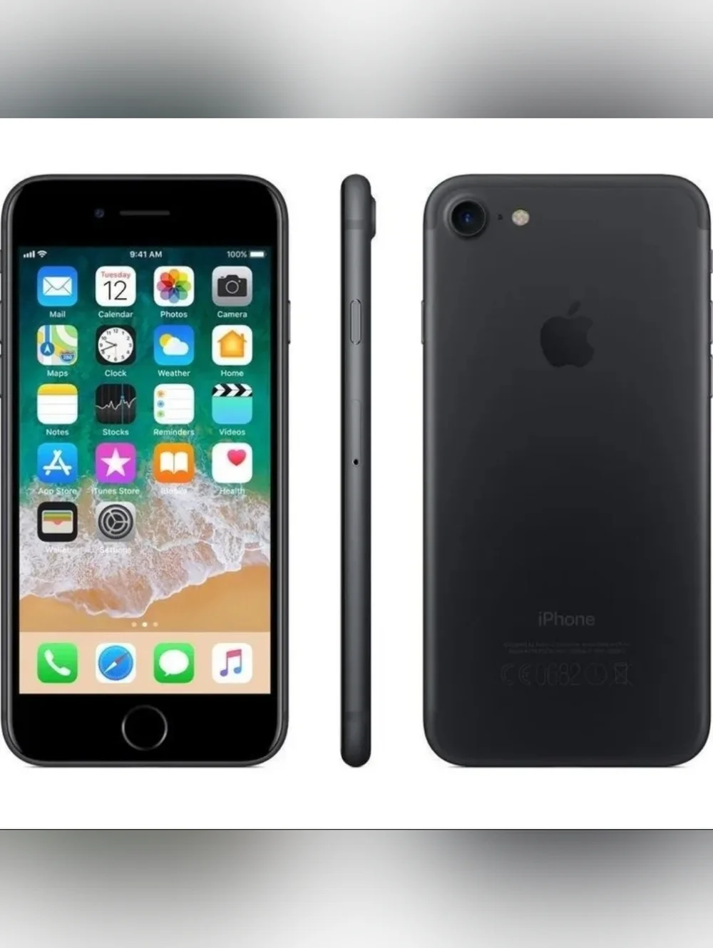 Apple iPhone - Space Gray / Black Finish